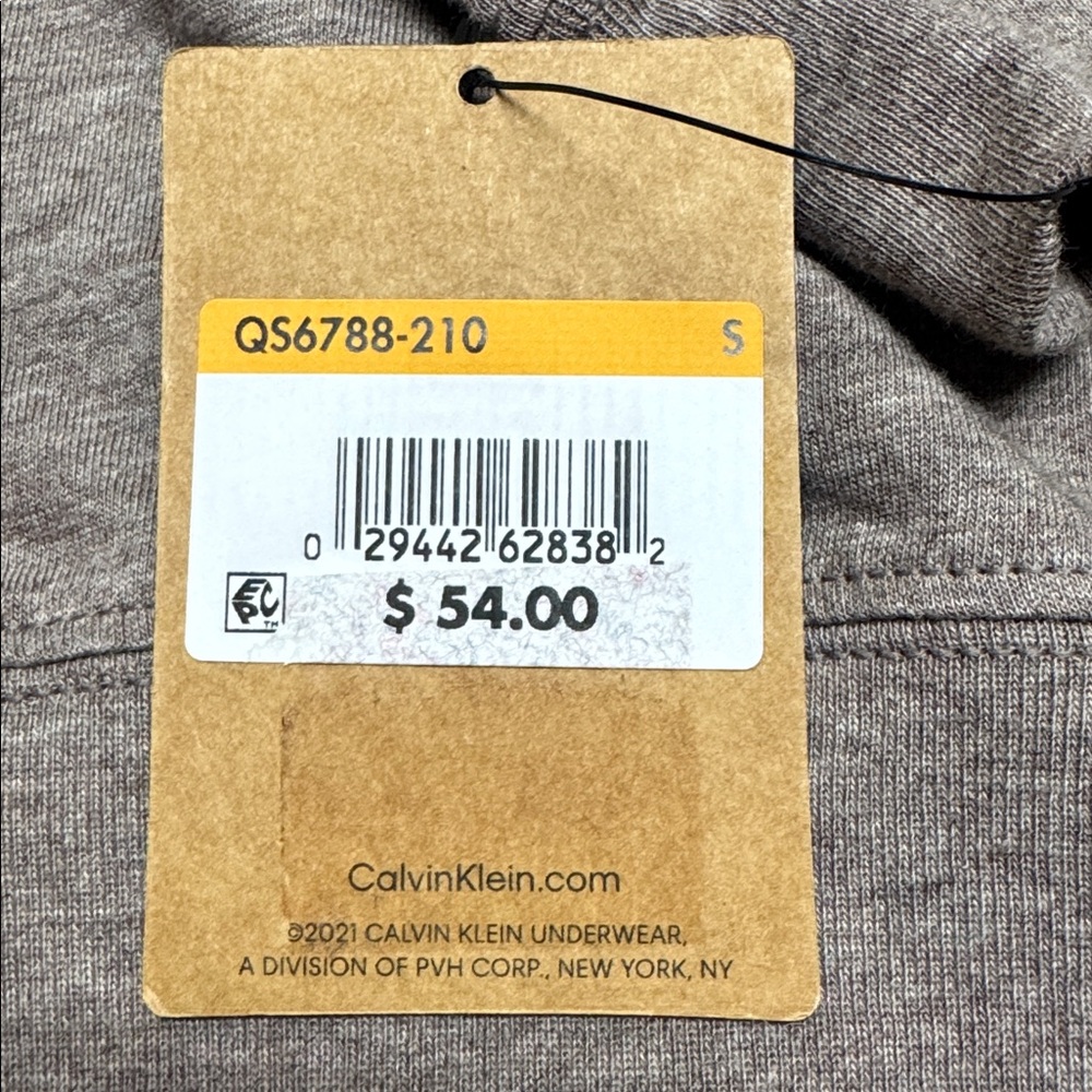 Calvin Klein Pajama Top Long Sleeve Form to Body Fit - Picture 6 of 10